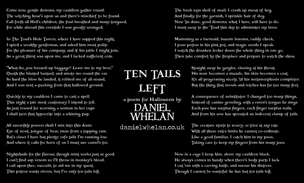 Ten Tails Left by Daniel Whelan